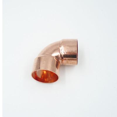 중국 C11200/TP2 Copper Pipe Fitting , 90 Degree Elbow 3/4 0.8mm Wall Thickness 판매용