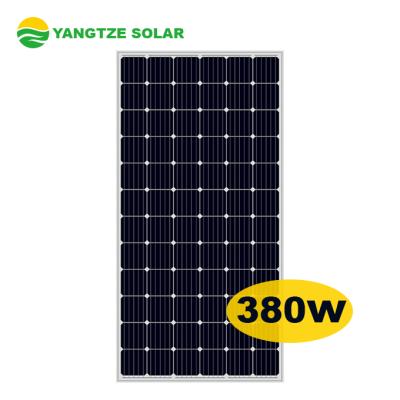 China Yang Tse Kiang Solar Power System Home 380 Watt Monocrystalline Solar Panel YS380M-72 en venta