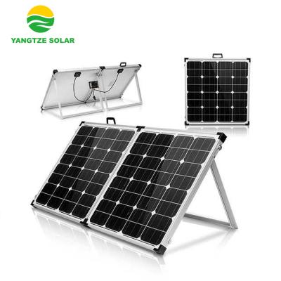 China 16V 140W Mono Crystalline Portable Folding Solar Panel 120W 160W 180W 200W 240W 156.75mmx156.75mm Silicon Cells en venta