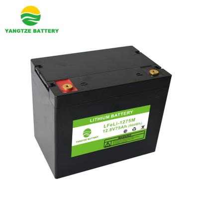 China German UPS 12v 75ah Technology Lithium Li-ion Battery Pack With 5 Years Warranty for sale