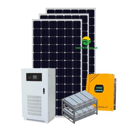 China Home Yangtze Kiang 3 Days Autonomy Solar Power Systems 15 KW Portable Power Solar System for sale