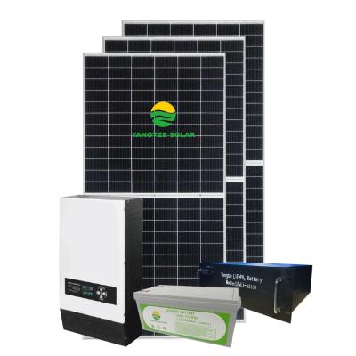 China Yangtze Rooftop Mount 10kw Home Solar System Batteries For Lithium Solar Systems for sale