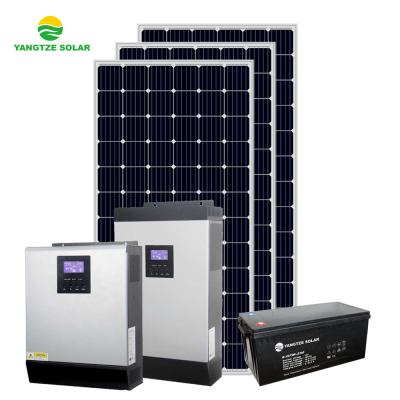 China Yangtze Home Solar Powered Wind 15kw Solar Hybrid Power System for sale