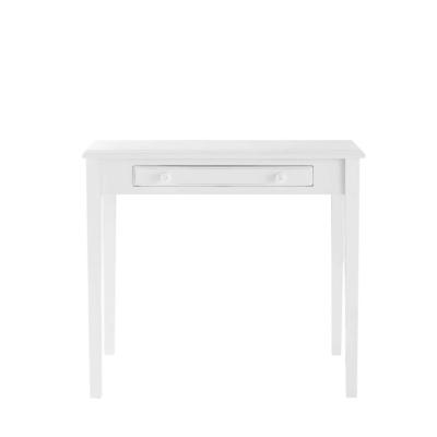 中国 Home Office Desk With Shelf Classic White Modern French Style 1 Drawer Study Office Home Office Wooden Desk 販売のため