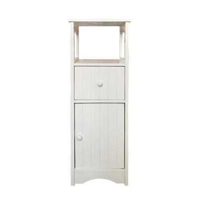 Cina Glossy Popular Design American Style Cabinet /glossy Furniture Freestanding Bathroom Cabinet in vendita