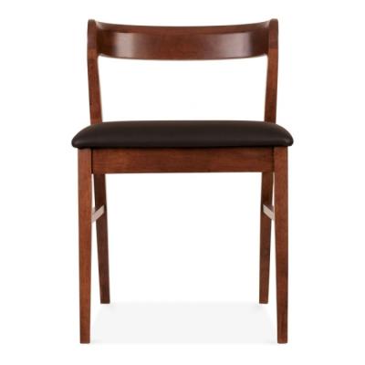 China Style Retro Style Mid Century Wooden Cooling Rattan Dining Chairs For Furniture Dining Room for sale