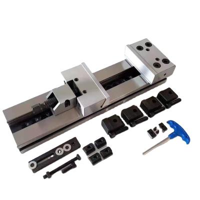 China Wholesale High Precision Metallic Color 20crmnti Cnc Milling Machine Vise for sale