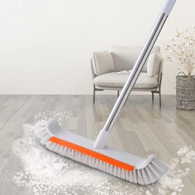 China Sustainable Cleaning Floor And Tile Scrubbing Floor Brush With Long Handle for sale