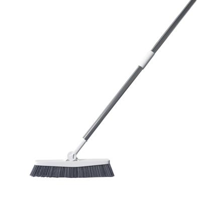 China Viable Corner Gap Floor Brush With Long Handle Kitchen Bathroom Tile Floor Scrubbing Brush Corner Gap Cleaning Brush for sale