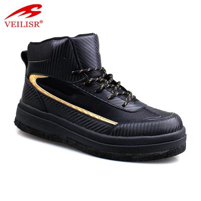 China Fashion\Comfortable\Durable High Quality PU Oxford Cloth Fashion Wading Boots Men Fishing Shoes for sale