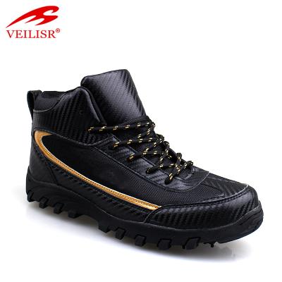 China Fashion\Comfortable\Durable Most Popular Fashion PU Oxford Cloth Hiking Boots Men Fishing Shoes for sale