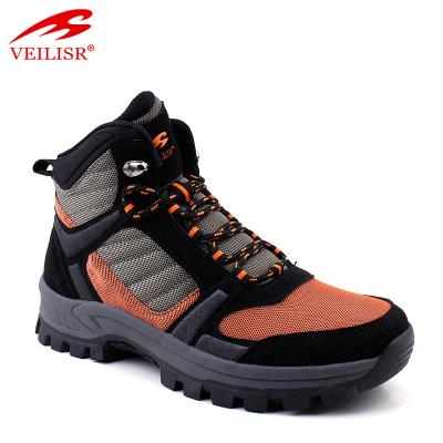 China Fashion\New Design Comfortable\Durable Oxford Cloth Trekking Shoes Hiking Boots Men for sale