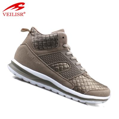 China Zapatos de mujer durable suede fabric upper casual shoes women fashion sneakers for sale