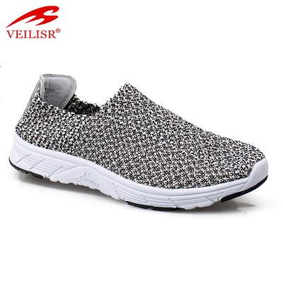 China Zapatos Breathable Summer Ladies Slip On Casual Sneakers Women Woven Shoes for sale