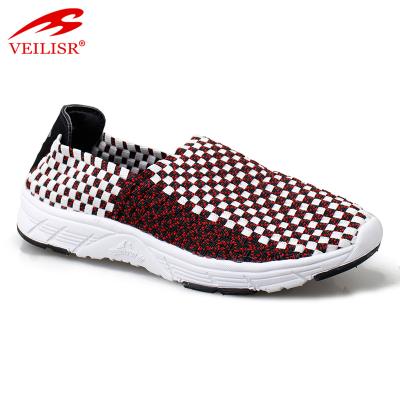 China Fashion Women's Casual Shoes\New Design Comfortable\Durable Slip On Woven Shoes for sale