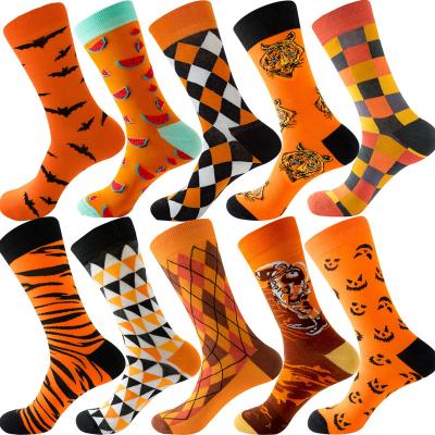 China High Quality Antibacterial Mens Bulk Socks Wholesale Crazy Funny Custom Designer Socks Mens Size Material Optional Performance Socks for sale