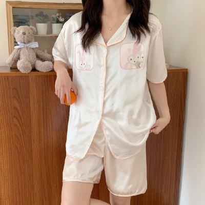 China Luxury QUICK DRY Pillama Designer Pijama Ropa De Dormir Mujer Nightgowns Girl Night Club Use Pajama Satin Sleepwear Silk Nightgown For Women for sale