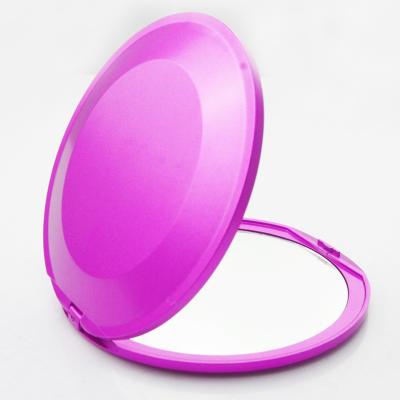 China Dia.12cm Round Shape Custom Magnifying Pocket Mirror 1X/2X Compact Mirror for sale