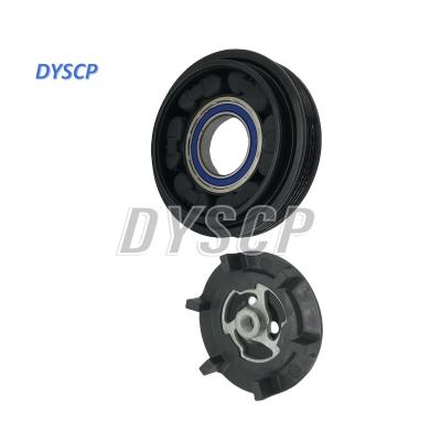 China Automotive AC Compressor Magnetic Clutch Pulley For BMW E60 E66 4PK 110MM for sale