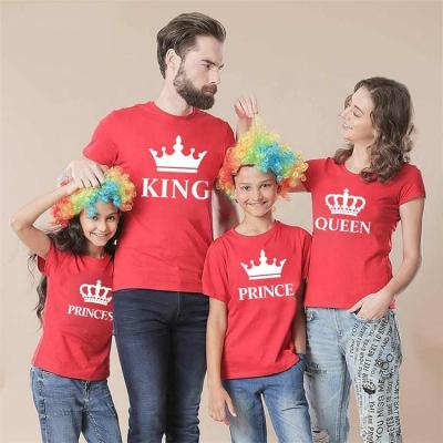 China QUICK DRY Mama and Me Father Summer Matching Outfits Clothes Baby Boy Girl Mom and Baby Clothes Dad and Son T-shirt for sale