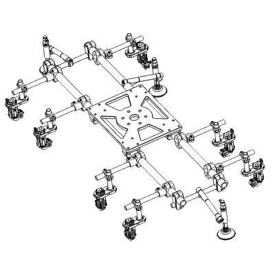 China Customized Transfer End Effector With Grippers Aluminum / Steel Material for sale