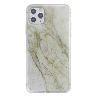 China New Rose Gold Marble Design Clear Stylish Shockproof Glossy Cover Phone Bumper Case For iPhone for sale