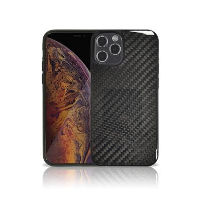 China Carbon Fiber Shockproof Phone Case TPU Cell Phone Shockproof Filter Mounts For iPhone Series for sale