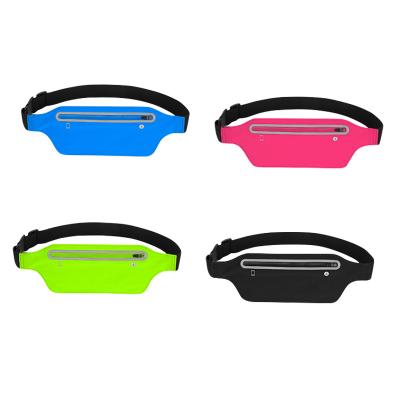 China 2022 Water Proof High Quality Ultra Thin Slim Waterproof Multifunctional Universal Fanny Pack Sport Waist Bags Phone Bag for sale