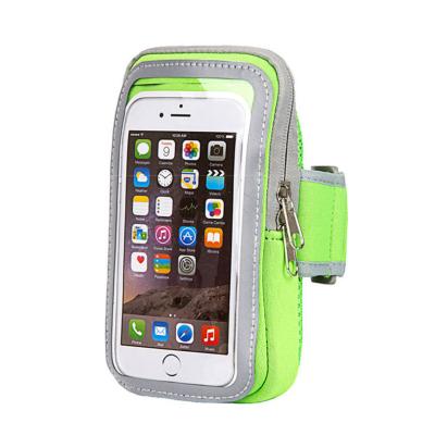 China 5.5 Inch Comfortable Breathable Mobile Phone Armband Sleeve Shockproof Running Phone Armband Holder For Unisex Sports for sale