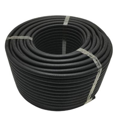 China Flame Resistant Wire Shield Flexible Flame Retardant Nylon Conduit PA/PP/PE Plastic Corrugated Pipe Protective Hose for sale