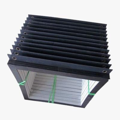 China Factory Square Accordion Bellows Dust Cover Rectangle Bellows for sale