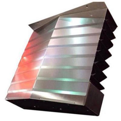 China Factory bellows cover with steel slats for sale