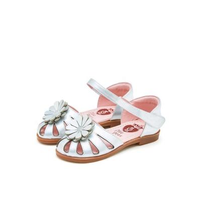 China Wholesale Children's Round Sandals Summer Factory Flower Lovely Children Girls Shape Sandals for sale