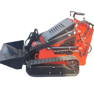 China Wheel Loader EPA Engine Compact Skid Steer Loader diesel mini skid steer loaders crawler wheel mini 500kg 400kg for sale