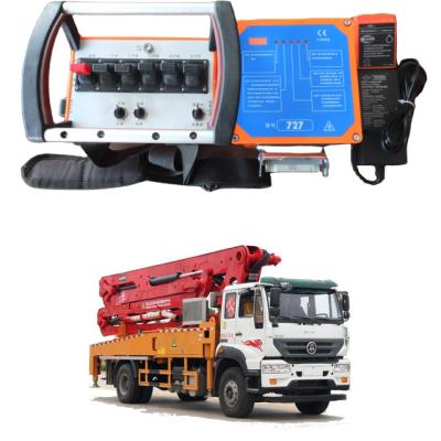 China Concrete Pump Truck Putzmeister Concrete Pump Tadano Crane Truck Pump 1-8 Joystick Remote Control 12v 24v for sale