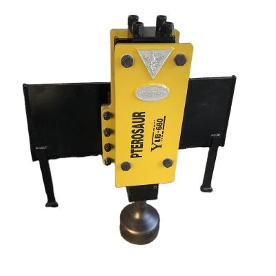 China Fence Post Driver Gasoline Petrol Portable Pile Driver Handheld for sale digger fence post driver for mini excavator for sale