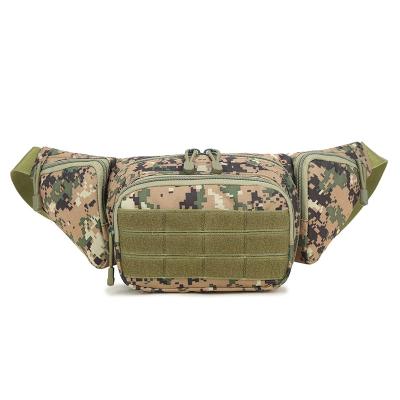 China Jsh Chest Bag Water Proof Waist Bag Recycling Tactical Mountaineering Wear-Resistant Camouflage Multi-Kinetic Tactical Bag Energy Waist Bag for sale