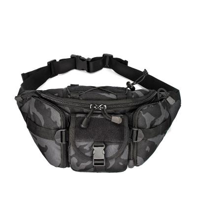 China Multi-Kinetic Wear-resistant Camouflage Waist Bag Multi-Kinetic Water Proof JSH Chest Bag Energy Waist Pack Tactical Recycling Mountaineering for sale