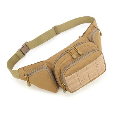 China Water Proof JSH Double Zipper Sport Cross-body Waist Chest Canvas Suspender Recycling Bag Wholesale Outdoor Multi-Kinetic Belt Bag for sale