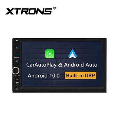 China 2 Screen XTRONS 7 Inch 2 Din Universal Android Car Radio With Full RCA USB SD Output, Dual Din Car Stereo for sale