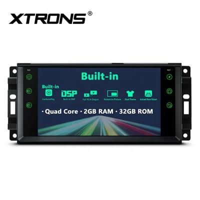 China XTRONS GPS Head Unit Android 7 Inch Car Stereo Touch Screen For Jeep Grand Cherokee Patriot Freedom Cowboy With Apple Car Play for sale