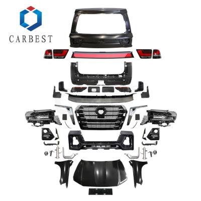 China Luxury newest design best quality car facelift body kit volcano edition for lc200 2008-2015 for sale