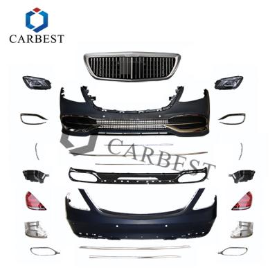 China 2019 High Quality PP New Maybach Body Kit For Benz W222 S Class 2019 for sale