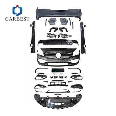 China Online Shopping Plastic Automotive Parts Body Kit For CLA Class W117 2014-2019 Upgrade To CLA45 for sale