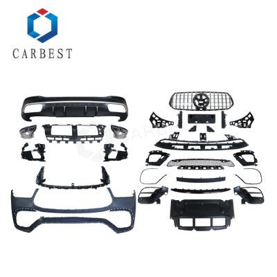 China Chinese PP production! ! body kit for w167 2021 class upgrade from gle to gle63 for sale