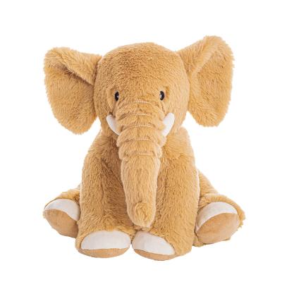 China Factory Eco-Friendly Gray Yellow Elephant Plushies Stuffed Cute Custom Made Wholesale Toy Plush Toy Kids Gift animal for sale