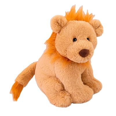 China Ultra-soft Cuddly Lion Toy Golden Lion Plushies Eco-friendly Source Goods Fur Plush Pet Stuffed Animal For Kids Gifts for sale