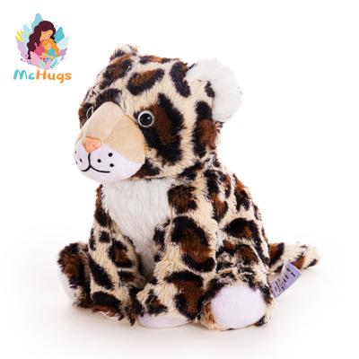 China 2022 Eco-friendly Material Hot Sale High Quality Soft Plush Leopard Felines Plush Toys Amazon eBay Eco-Friendly for sale