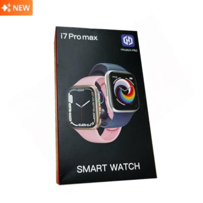 China Popular gps navigation i7promax smartwatch hs6620 chip inside hiwatch app control series7 i7pro max smart watch for sale