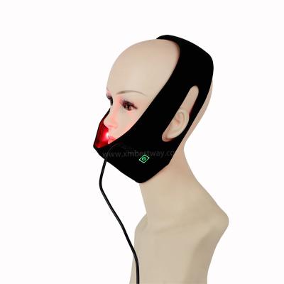 China Weight Loss LED Light Therapy Wrap Red Infrared Device For Double Chin Removal Chin Strap for sale